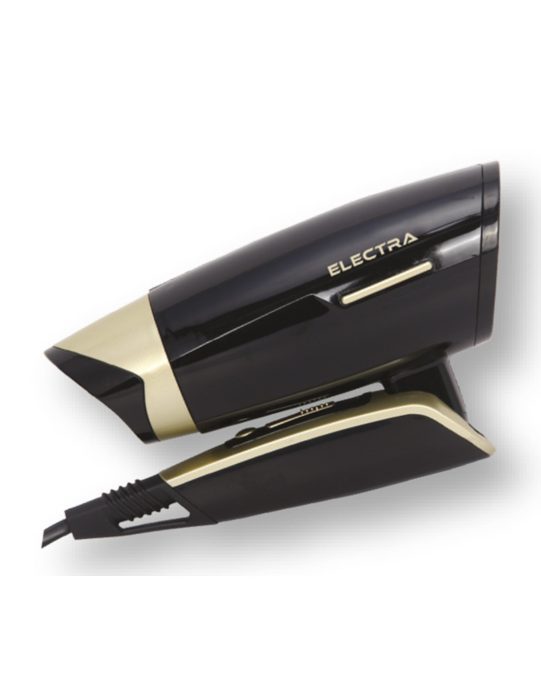 Σεσουάρ ταξιδιωτικό μαύρο 1200W ELECTRA  ΗΤ-1200