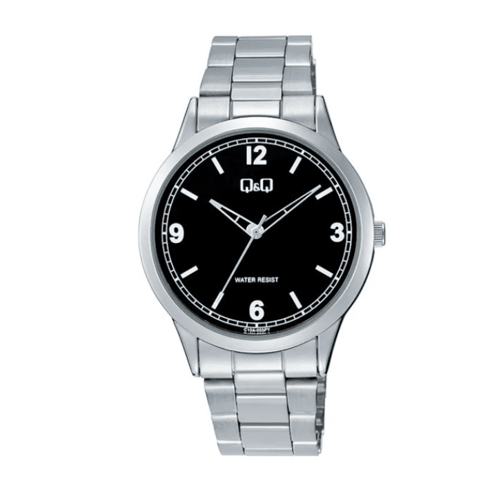 Ανδρικό ρολόι χειρός με μπρασελέ Q&Q C10A-055PY