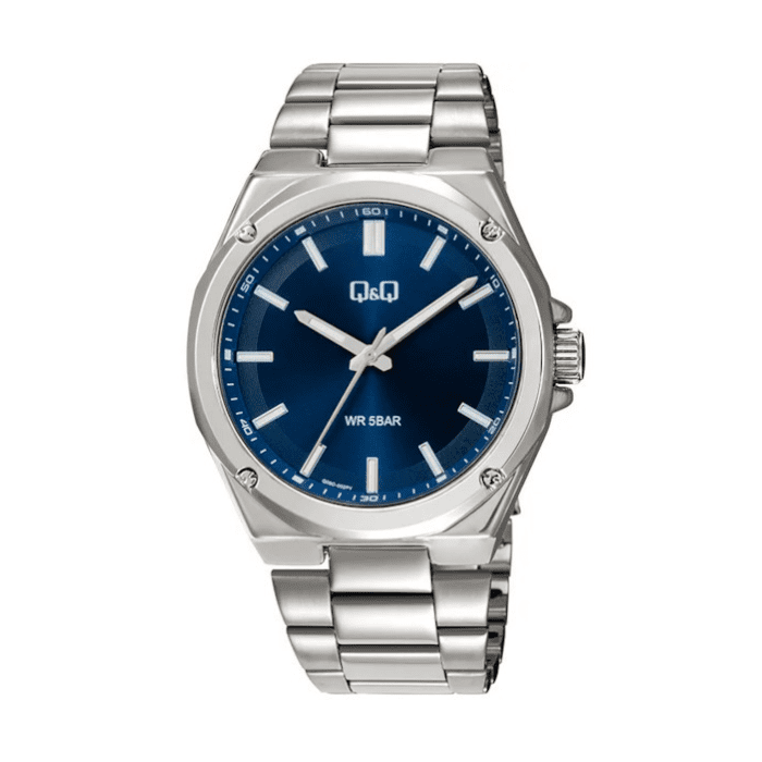 Ανδρικό ρολόι χειρός με μπρασελέ Q&Q Q05C-002PY