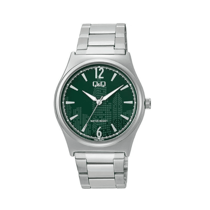 Ανδρικό ρολόι χειρός με μπρασελέ Q&Q C68A-002PY