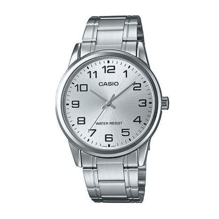 Ανδρικό ρολόι χειρός με μπρασελέ Casio MTP-V001D-7B