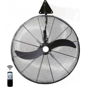 Επαγγελματικός ανεμιστήρας τοίχου με τηλεχειρισμό διαμέτρου 50cm  / 130 W  Mistral Plus FA-500W